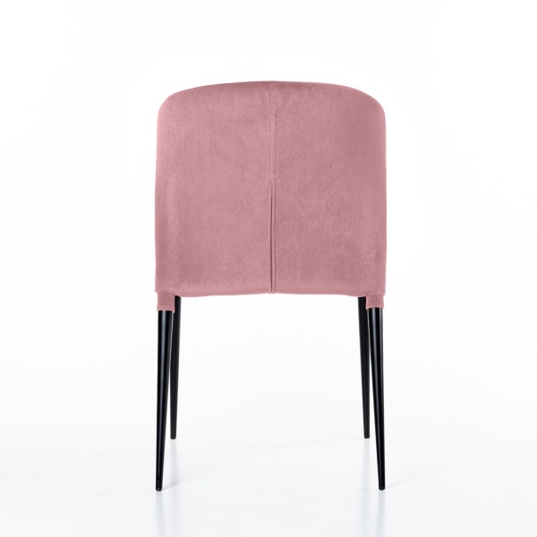 Стул Albert (Альберт), бархат пудровый 15 от интернет-магазина IDODOM.RU