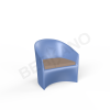 Кресло Oasis Wave Blue, Toffee