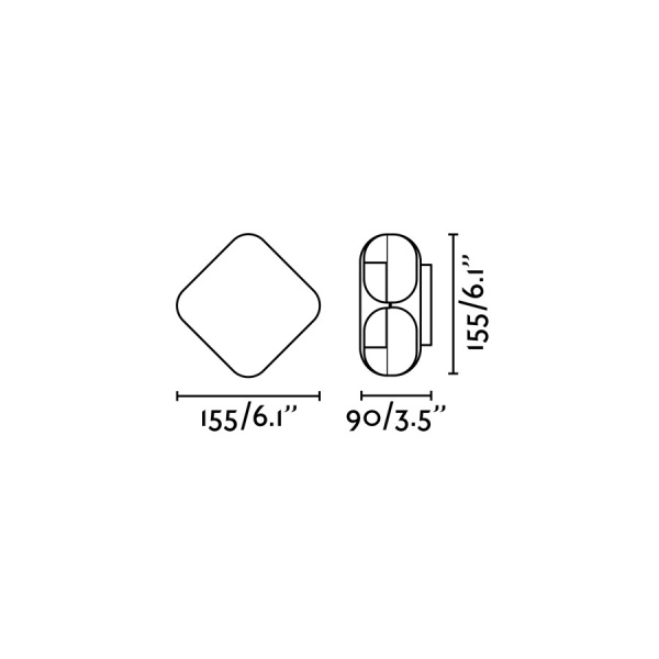 Бра BU-OH  темно-серое от интернет-магазина IDODOM.RU