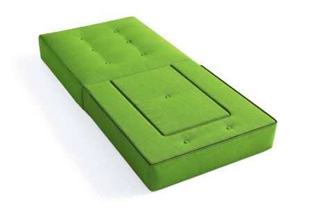 Кресло-матрас и пуф трансформер Кубис - Марино микровелюр