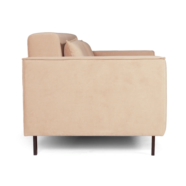 Club диван-кровать прямой, велюр Frost beige от интернет-магазина IDODOM.RU