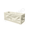 Кашпо Icelandic Horizontal DB Bone коричневого цвета