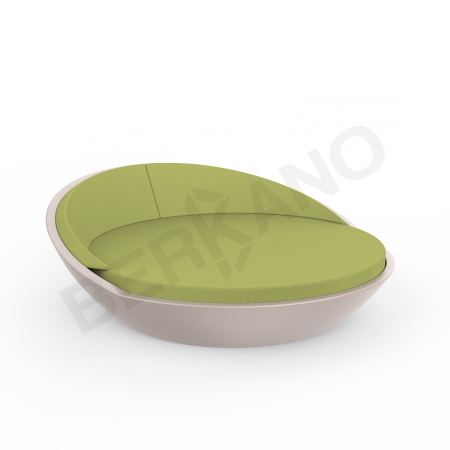 Шезлонг Riviera Cappuccino, Green