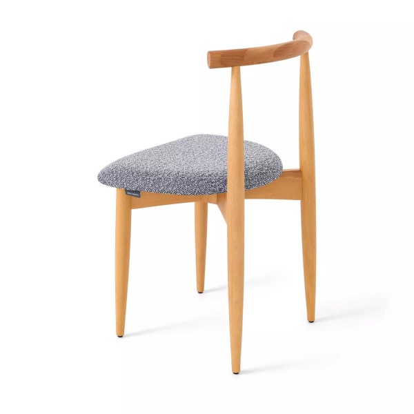 Стул Diana, бук натуральный, серый от интернет-магазина IDODOM.RU