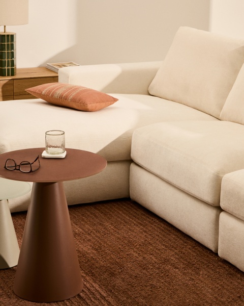 Alea 5-местный модульный диван с левым шезлонгом и съемным чехлом 340 см от интернет-магазина IDODOM.RU