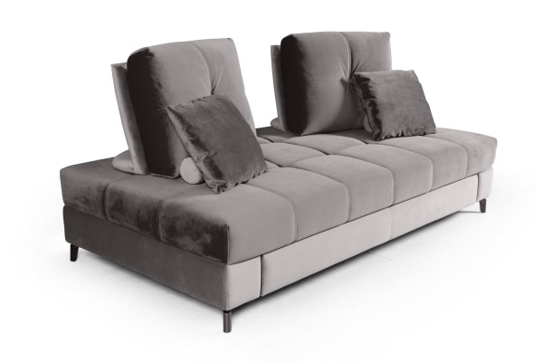 Reef диван-кровать велюр серый от интернет-магазина IDODOM.RU