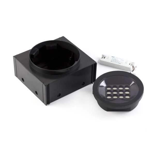 Встраиваемый светильник Tras-25 40º черный от интернет-магазина IDODOM.RU