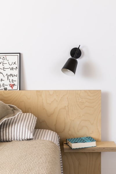 Настенный светильник STUDIO черный абажур 1xE14 от интернет-магазина IDODOM.RU