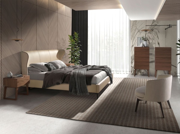 Кресло 5108/A221 из кремовой ткани от интернет-магазина IDODOM.RU