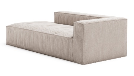 Модуль диван Фри оттоманка 113-P - Эконом микровелюр