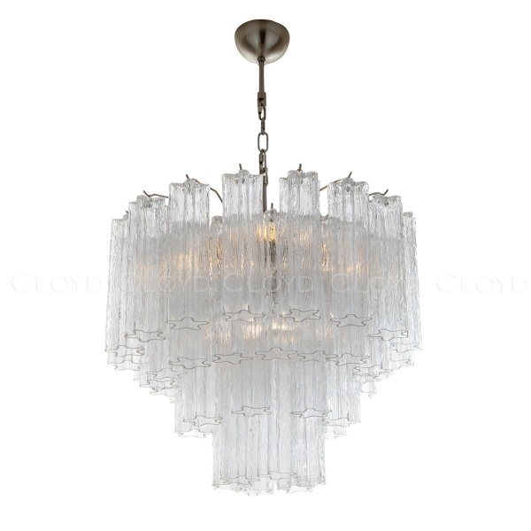 Люстра Cloyd ANNO-D C7 / Ø58 см - хром - прозрачн.стекло (арт.11650) от интернет-магазина IDODOM.RU