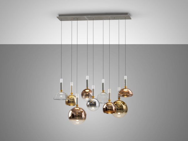 Charlize Люстра 9L разноцветная от интернет-магазина IDODOM.RU