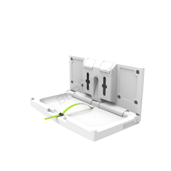 Пеленальный столик горизонтальный BERKANO Kids белого цвета