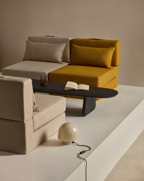 Arty горчичный трансформируемый пуф/кровать 70 x 89 (200) см от интернет-магазина IDODOM.RU