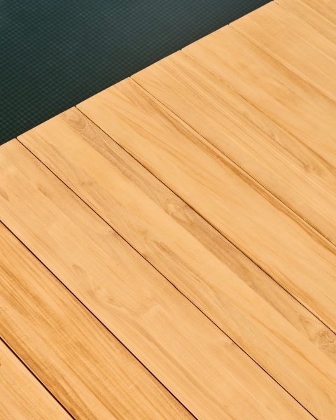 Стол Icaro из массива тикового дерева, 220 x 102 см от интернет-магазина IDODOM.RU