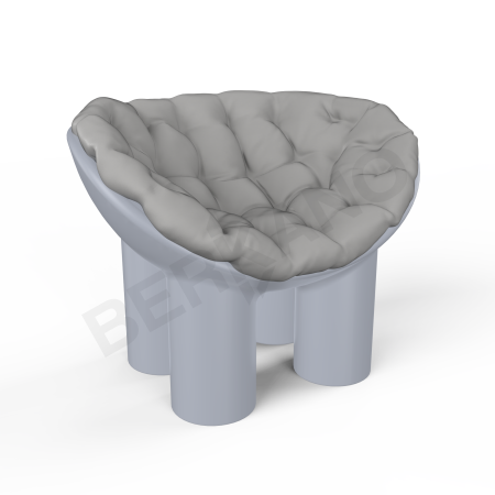 Кресло SLON Concrete Gray, Gray