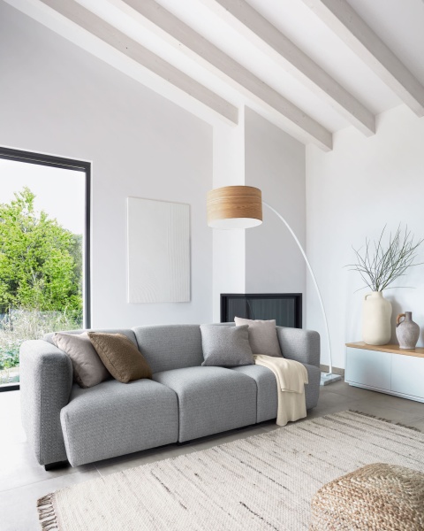 Чехол для подушки Galene 45 x 45 cm бежевый от интернет-магазина IDODOM.RU