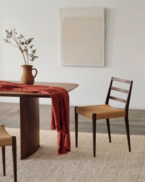 Litto Стол обеденный из орехового шпона 240 х 100 см от интернет-магазина IDODOM.RU