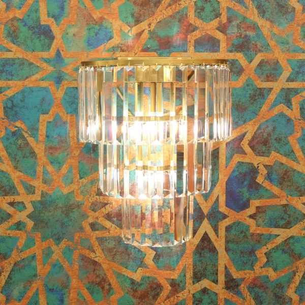 Бра Cloyd ORDINAL-A W3 / выс. 36 см - латунь (арт.20185) от интернет-магазина IDODOM.RU