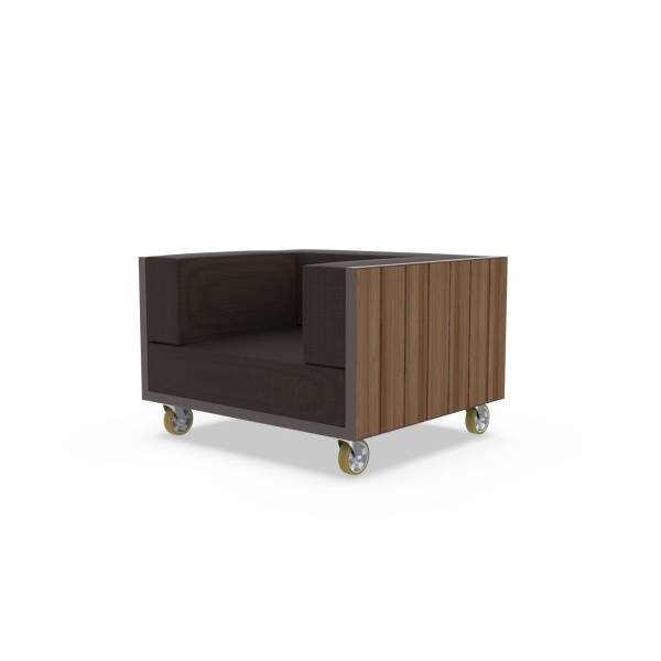 Кресло Vineyard на колесиках от интернет-магазина IDODOM.RU