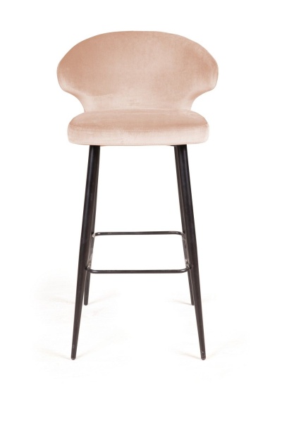 Стул барный Richard, бархат бежевый 5 от интернет-магазина IDODOM.RU