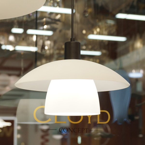 Подвесной светильник Cloyd ERLEBNIS-A P1 / Ø30 см - черный (арт.11408) от интернет-магазина IDODOM.RU