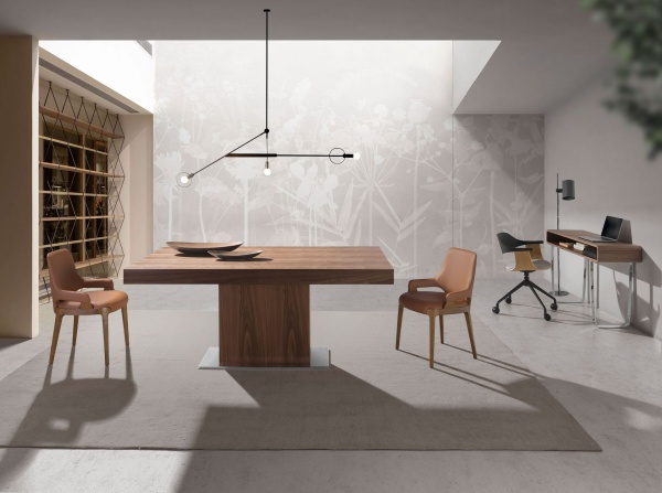 Стол раскладной Atemporal орех LE025 /1015 от интернет-магазина IDODOM.RU