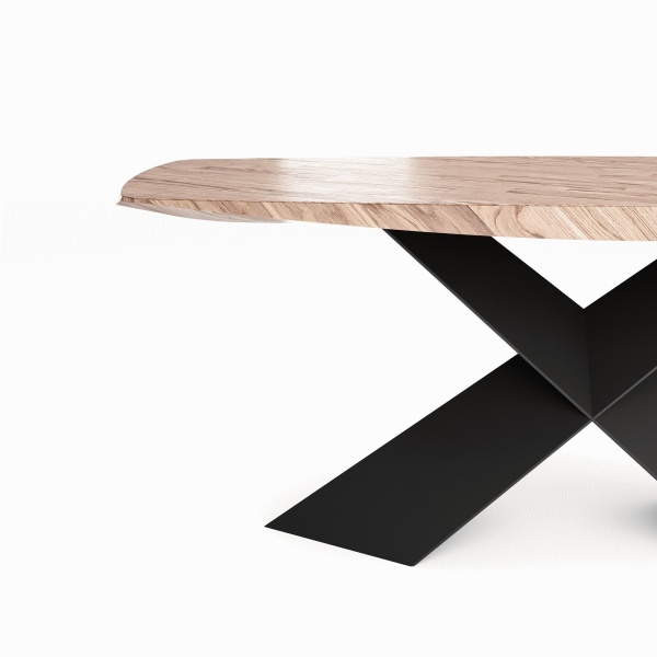 Стол овальный Tyler 180, шпон светлый от интернет-магазина IDODOM.RU