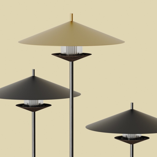 Настольная лампа Gehit черный металл от интернет-магазина IDODOM.RU