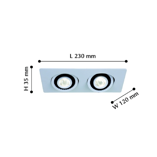 Врезной светильник Cardine от интернет-магазина IDODOM.RU
