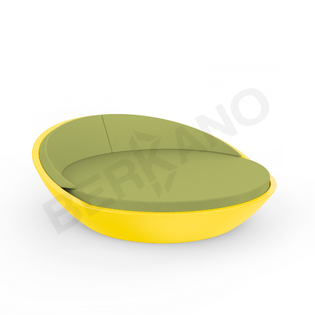 Шезлонг Riviera Yellow, Green