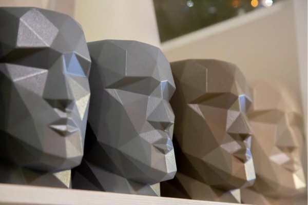 Кашпо Adan Nano матовое стальное от интернет-магазина IDODOM.RU