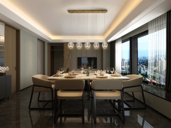 Линейный подвес Austral LED 5L золото от интернет-магазина IDODOM.RU