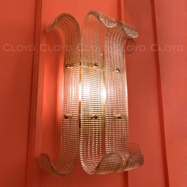 Бра Cloyd ROLLET W2 / выс. 34 см - латунь (арт.20255) от интернет-магазина IDODOM.RU