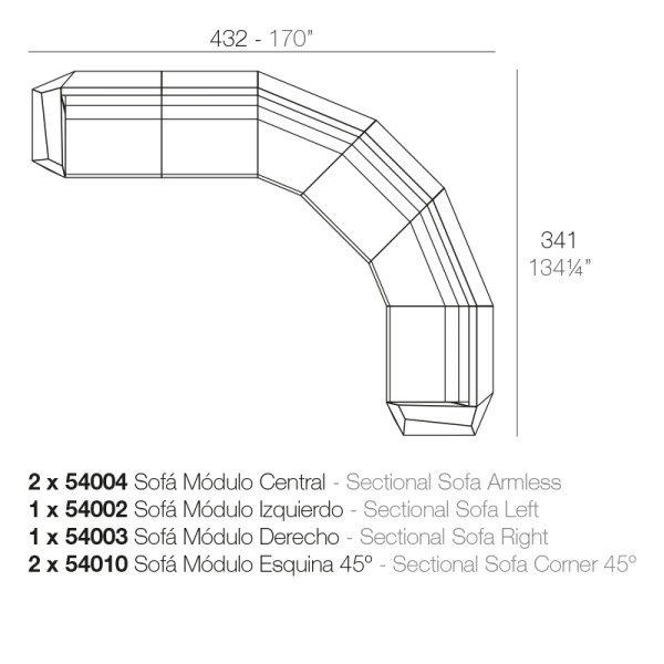 Диван модульный Faz от интернет-магазина IDODOM.RU