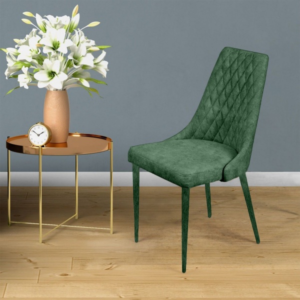 Стул CONNOR LUXE, бархат зеленый 19/конус от интернет-магазина IDODOM.RU