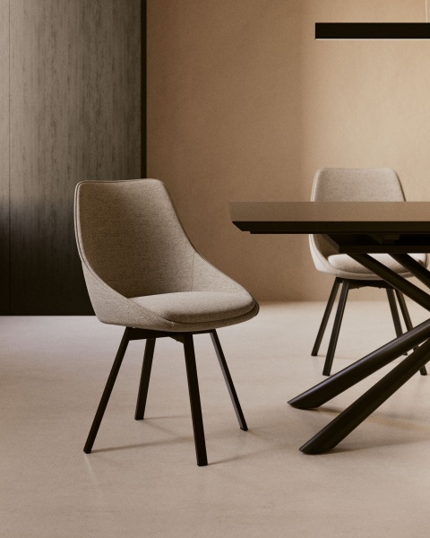 Стул Haston светло-серый от интернет-магазина IDODOM.RU