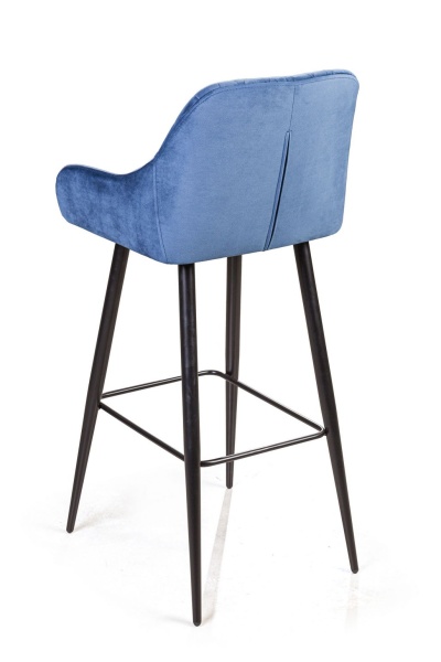 Стул барный Robert, бархат синий 29 от интернет-магазина IDODOM.RU