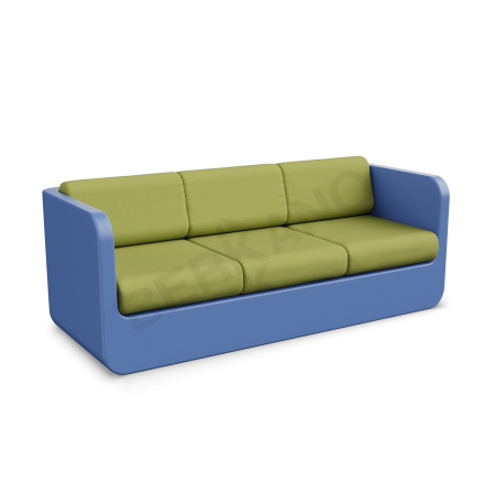 Диван Grace с подушками Wave Blue, Green
