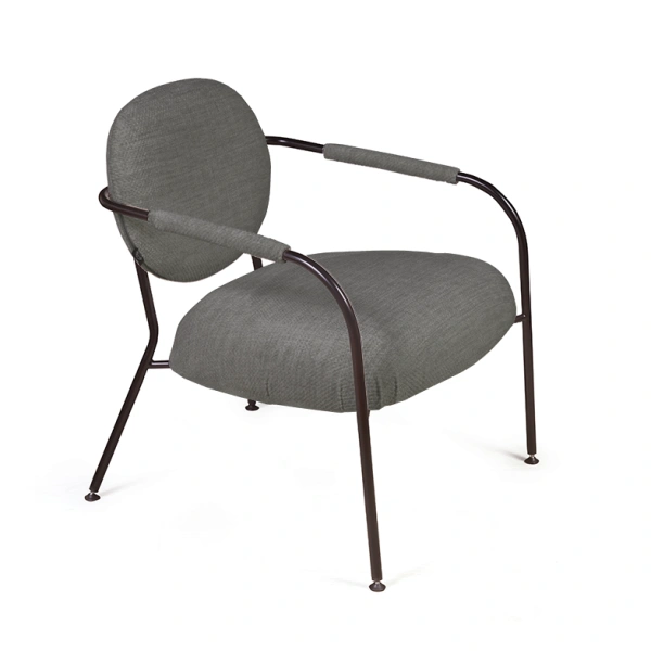 Лаунж кресло EGO, микромех темный от интернет-магазина IDODOM.RU