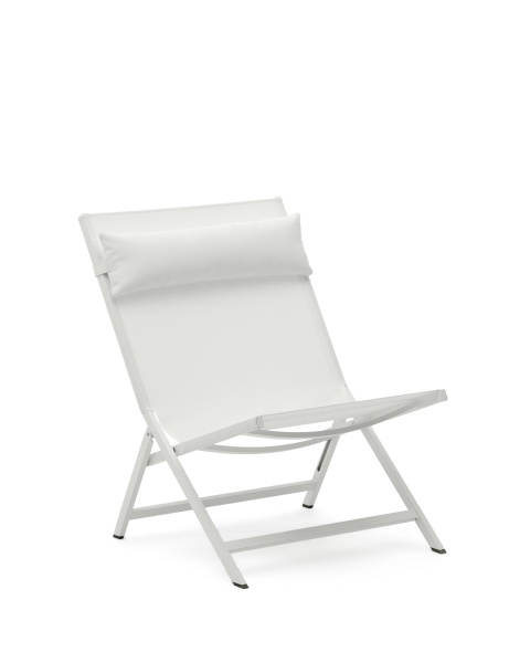 Canutells Складное кресло из алюминия со светло-серой отделкой от интернет-магазина IDODOM.RU