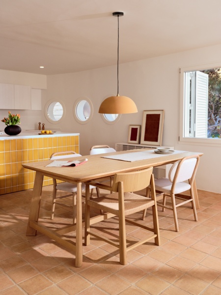 Подвесной светильник Nibla из металла с терракотовым эффектом Ø46см от интернет-магазина IDODOM.RU