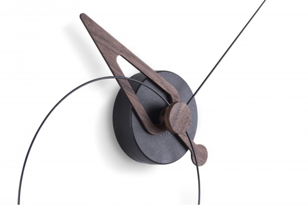 Настенные часы Pico орех-черный от интернет-магазина IDODOM.RU