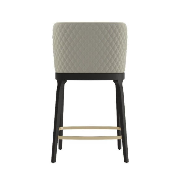 Кресло полубарное Magda, массив бук, велюр бежевый от интернет-магазина IDODOM.RU