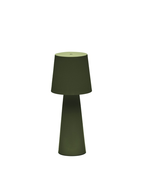 Arenys Большая переносная настольная лампа в зеленом цвете от интернет-магазина IDODOM.RU