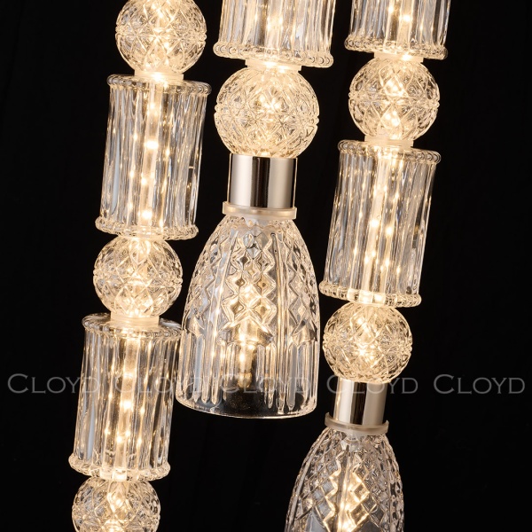 Подвесной светильник Cloyd LACONIA P3 / Ø30 см - золото (арт.11525) от интернет-магазина IDODOM.RU