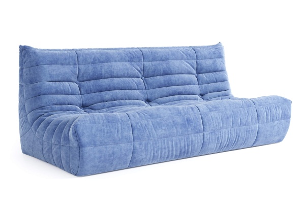 Диван ДеФранс™️ прямой 3-х местный - Эконом микровелюр