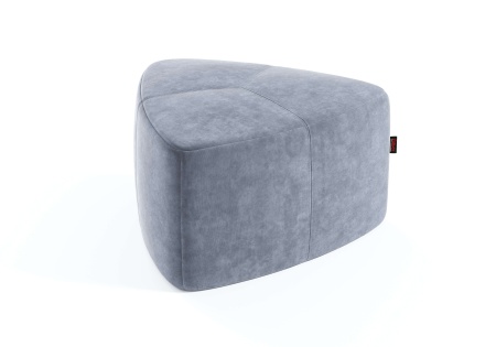 Пуф Медиатор 75 - Вертикаль велюр