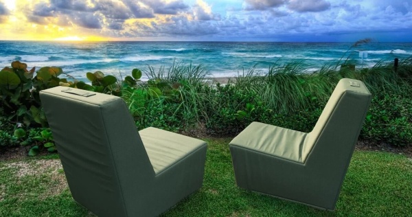 Бескаркасное кресло Дорф - Бостон