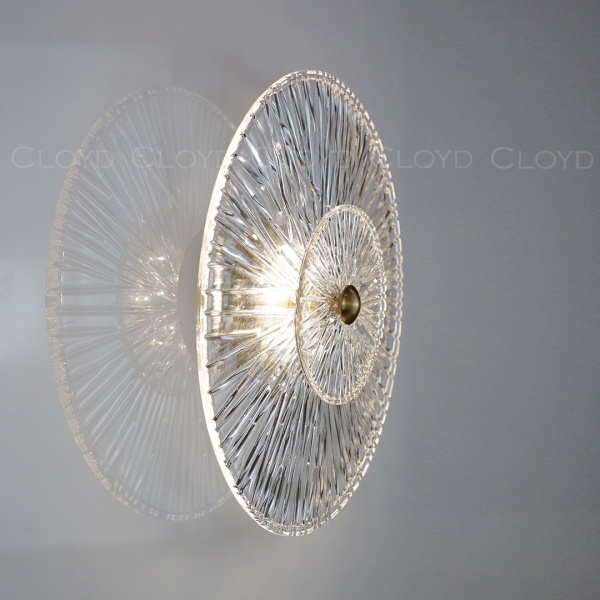 Бра Cloyd HELION-A W1 / Ø35 см - латунь (арт.20398) от интернет-магазина IDODOM.RU